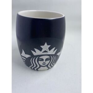 Starbucks 2011 Black Etched Mermaid Siren Logo Coffee Mug Cup Black 16oz